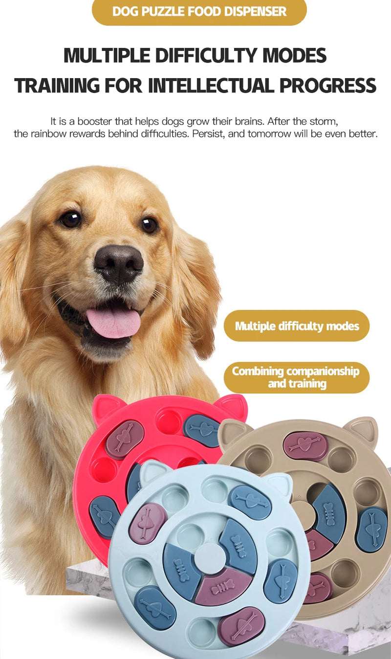 Pet Toys, Cats and Dogs, Relieving Boredom, Feeding Plates, Slow Food Bowls, Interactive Brain Training, Feeding Equipment, Hidd